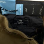 MS Spodnie Męskie Beżowe 91 84 XL - zdjęcie 2