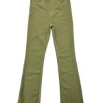 Motel Denim Spodnie Jeansowe Damskie Zielone Oliwkowe XS 34 EU - zdjęcie 1