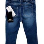FF Spodnie Jeansowe Dziecięce Niebieskie 12 18 MSC 86 CM - zdjęcie 2