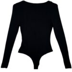 PrettyLittleThing Body Damskie Czarne XS 34 EU - zdjęcie 3