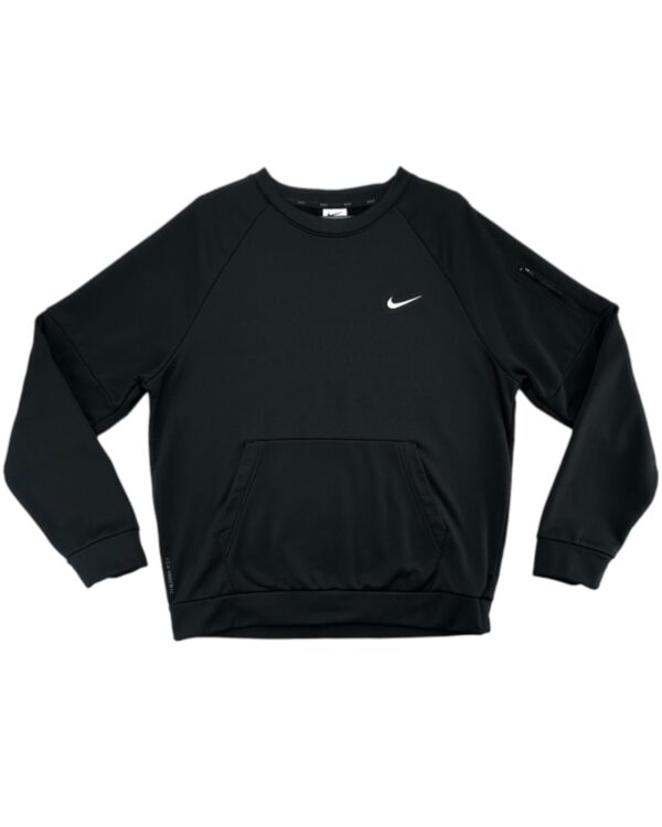 Nike Męska Bluza Czarna Z Logo L 40 EU