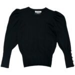 JH Fasion Sweter Damski Czarny S M 36 38 EU - zdjęcie 1
