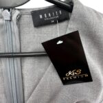 Mohito Sukienka Szara Elegancka XXS 34 EU - zdjęcie 2