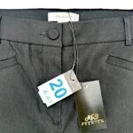 Primark Spodnie Damskie Czarne Eleganckie Wiskoza 48 EU - zdjęcie 2