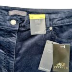 MS Spodnie Damskie Granatowe Skinny Short XXL 44 EU - zdjęcie 2
