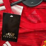 Adidas Manchester United Home Koszulka T-shirt Piłkarska Sportowa Czerwona 15 16 Lat 176 CM - zdjęcie 2