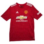 Adidas Manchester United Home Koszulka T-shirt Piłkarska Sportowa Czerwona 15 16 Lat 176 CM - zdjęcie 1