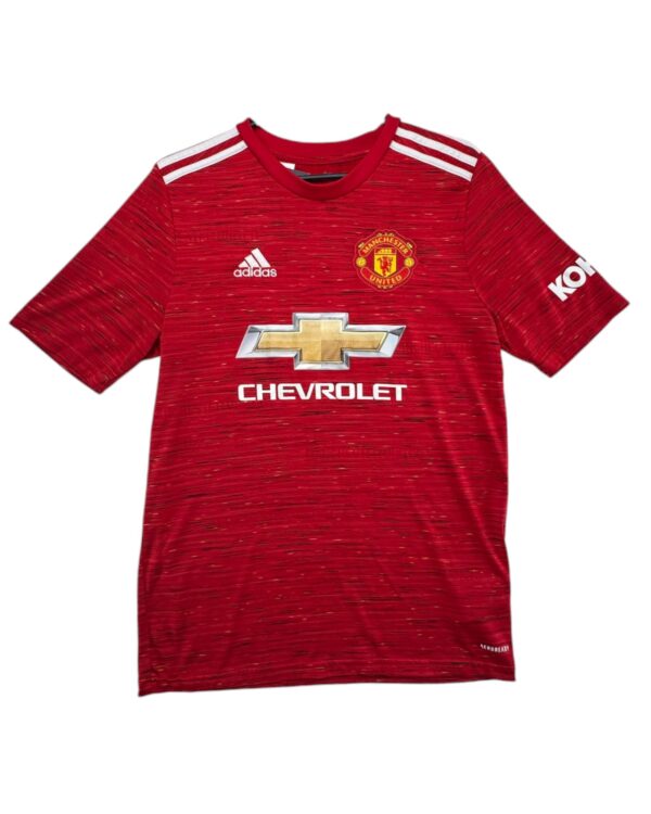 Adidas Manchester United Home Koszulka T-shirt Piłkarska Sportowa Czerwona 15 16 Lat 176 CM