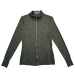 FF Bluza Sportowa Damska Khaki Rozpinana M 38 EU - zdjęcie 1