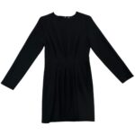 Asos Sukienka Czarna Elegancka Marszczenie XS 34 EU - zdjęcie 1