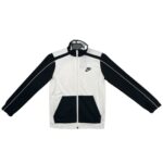 Nike Bluza Dziecięca Biało Czarna 128 137 CM 7 10 LAT - zdjęcie 1