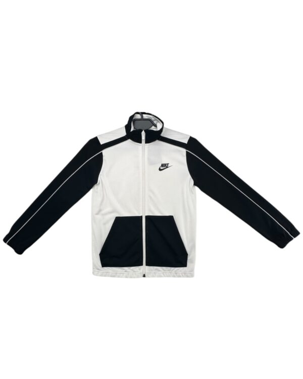 Nike Bluza Dziecięca Biało Czarna 128 137 CM 7 10 LAT
