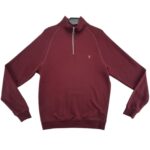 Farah Bluza Męska Bordowa S 36 EU - zdjęcie 1