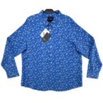 Crew Clothing Koszula Niebieska W Kwiaty 46 EU - zdjęcie 1