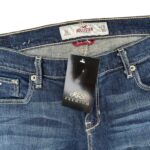 Hollister Jeansy Damskie Granatowe W29 L35 - zdjęcie 2