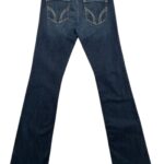 Hollister Jeansy Damskie Granatowe W29 L35 - zdjęcie 4