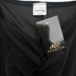 Pakuten Sukienka Czarna Bufiaste Rękawy S M 36 38 EU - zdjęcie 2