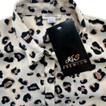 River Island Koszula Beżowa Panterka 152 CM 12 LAT - zdjęcie 2