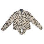 River Island Koszula Beżowa Panterka 152 CM 12 LAT - zdjęcie 1