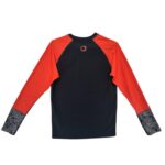 Esmara Bluzka Sportowa Damska Czarna Pomarańczowa M 38 40 42 EU - zdjęcie 3