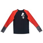 Esmara Bluzka Sportowa Damska Czarna Pomarańczowa M 38 40 42 EU - zdjęcie 1