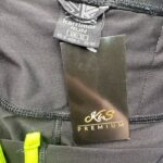 Karrimor Legginsy Sportowe Czarne Z Neonowym Akcentem L 40 EU - zdjęcie 2