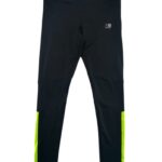Karrimor Legginsy Sportowe Czarne Z Neonowym Akcentem L 40 EU - zdjęcie 1