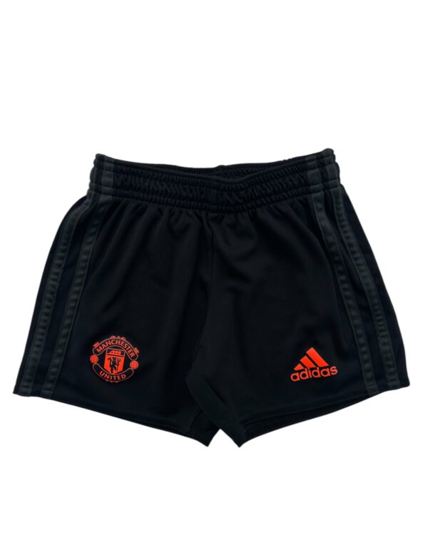 Adidas Spodenki Dziecięce Manchester United Czarne 98 CM 2 3 LATA