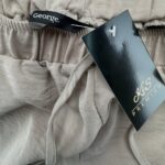 George Spodnie Lużne Beżowe XL 42 EU - zdjęcie 2