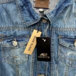 River Island Kurtka Jeansowa Damska Niebieska L 40 EU - zdjęcie 2