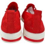 Buty Damskie Czerwone Siateczka Łańcuch Złoty R.41 EU - zdjęcie 3