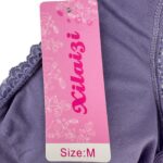 Xilaizi Biustonosz Bezfiszbinowy Koronkowy Liliowy M 38 EU - zdjęcie 2