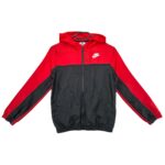 Nike Kurtka Sportowa Dziecięca Czerwono-Czarna M 137-147 CM - zdjęcie 1