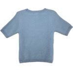 New Look Sweter Damski Króki Rękaw Błękitny Futrzasty S 36 EU - zdjęcie 3