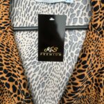 Blue Vanilla Sukienka Kopertowa Panterka M 38 EU - zdjęcie 2