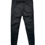 Bershka Damskie Spodnie Czarne Skórzane S 36 EU - zdjęcie 3