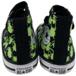 Converse All Star Trampki Dziecięce Świecące W Ciemności Czarno Zielone R.20 EU - zdjęcie 4