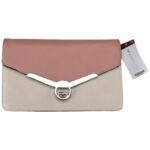 Dorothy Perkins Torebka Kopertowa Beżowo Różowa Łańcuszek - zdjęcie 1