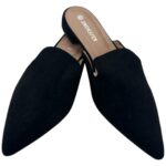 Shoesita Klapki Damskie Czarne Zamszowe 39 EU - zdjęcie 1