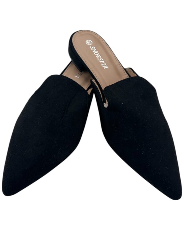 Shoesita Klapki Damskie Czarne Zamszowe 39 EU