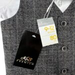 Primark Komplet Dziecięcy Koszula + Kamizelka + Muszka 80 CM 9-12 MSC - zdjęcie 2