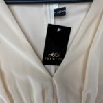 Miss Ord Sukienka Beżowa Rozkloszowana L 40 EU - zdjęcie 2