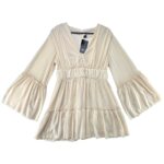 Miss Ord Sukienka Beżowa Rozkloszowana L 40 EU - zdjęcie 1