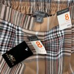 Primark Spodnie Damskie Proste W Kratkę S 36 EU - zdjęcie 2