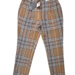 Primark Spodnie Damskie Proste W Kratkę S 36 EU - zdjęcie 1