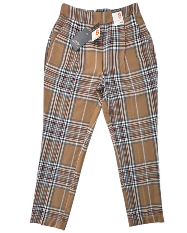 Primark Spodnie Damskie Proste W Kratkę S 36 EU