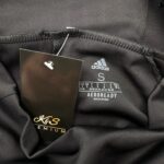 Adidas Legginsy Sportowe Damskie Czarne Z Białymi Lampasami S 36 EU - zdjęcie 2