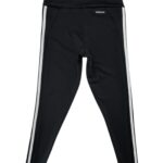 Adidas Legginsy Sportowe Damskie Czarne Z Białymi Lampasami S 36 EU - zdjęcie 3