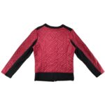 Outwear Kurtka Damska Pikowana Czarno Bordowa L 40 EU - zdjęcie 3