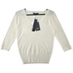 Atmosphere Sweter Damski Kremowy M L 38 40 EU - zdjęcie 1